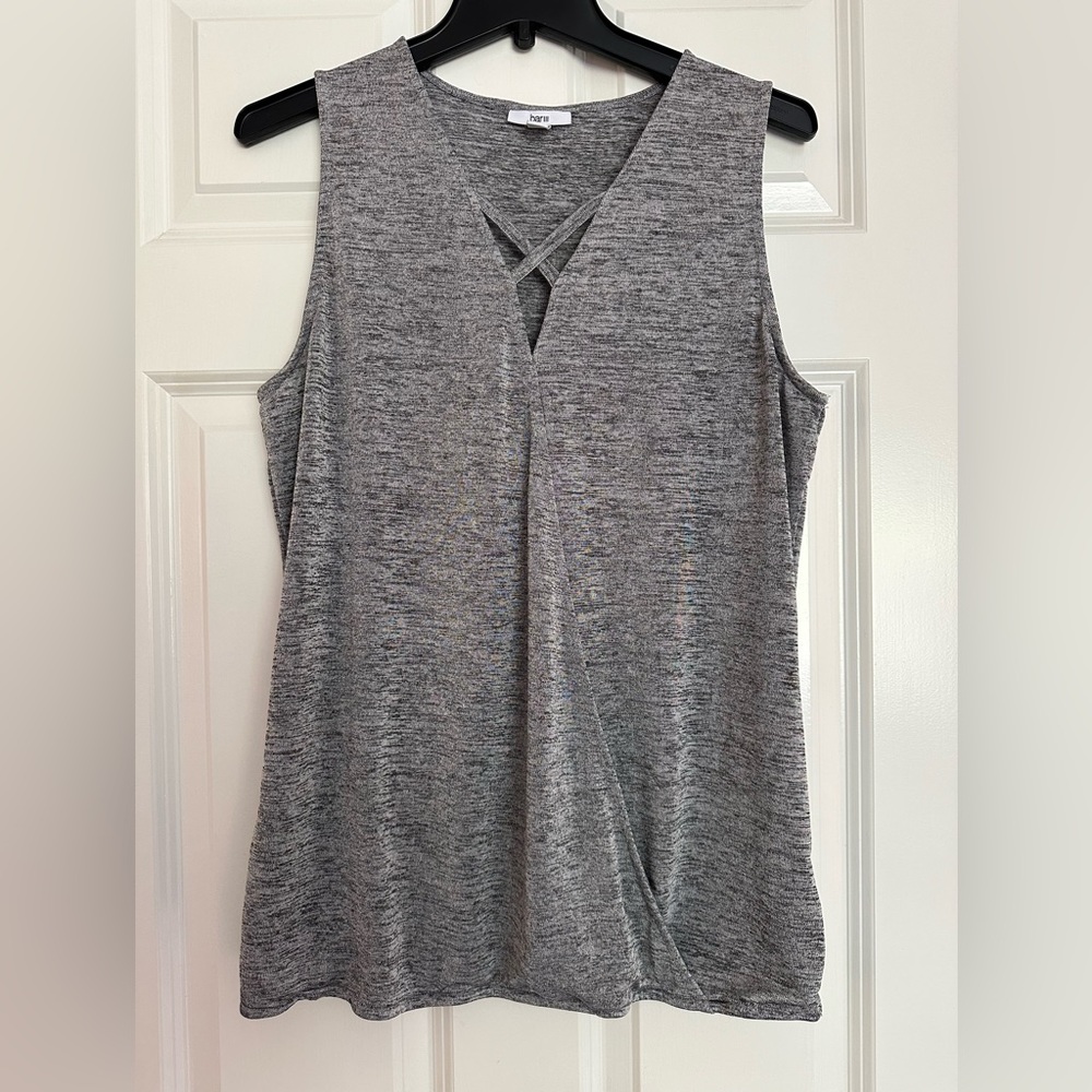 Bar III Woman’s Wrap Banded Bottom Tank size XL